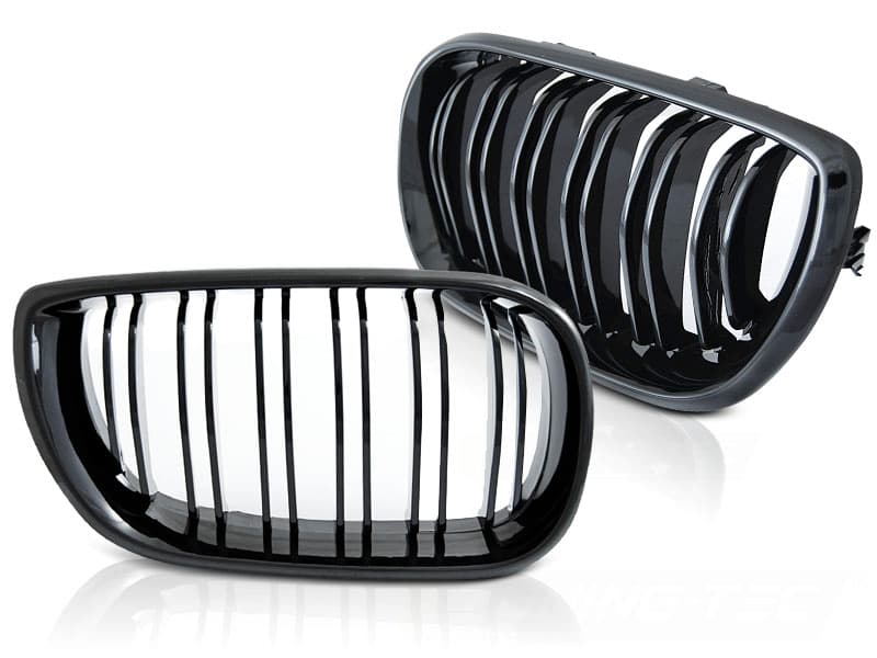 Predná maska BMW E46 01-05 Sport Glossy Black Double Bar