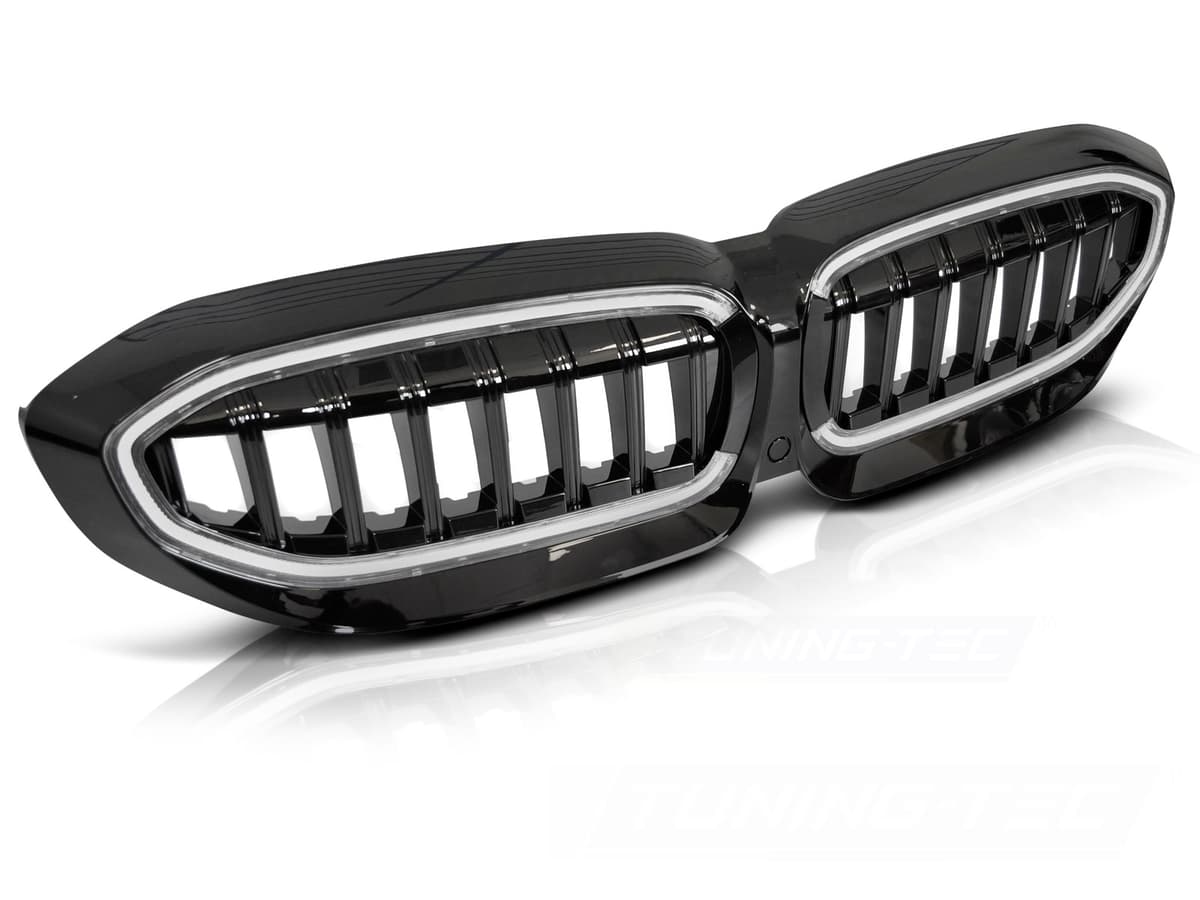 Predná maska BMW G20/G21 19-22 Black s LED