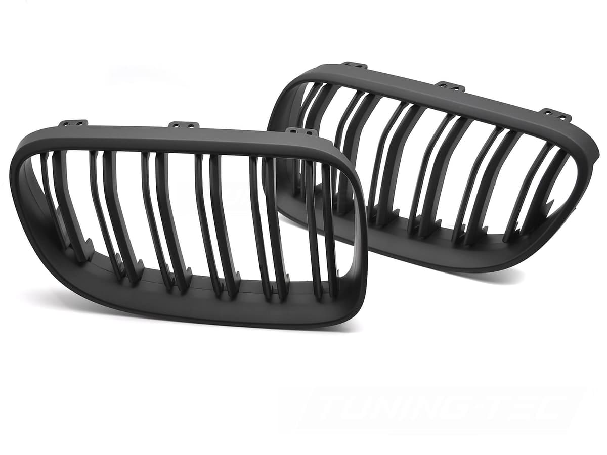 Predná maska BMW E92 / E93 LCI 10-13 Sport Matt Black Double Bar