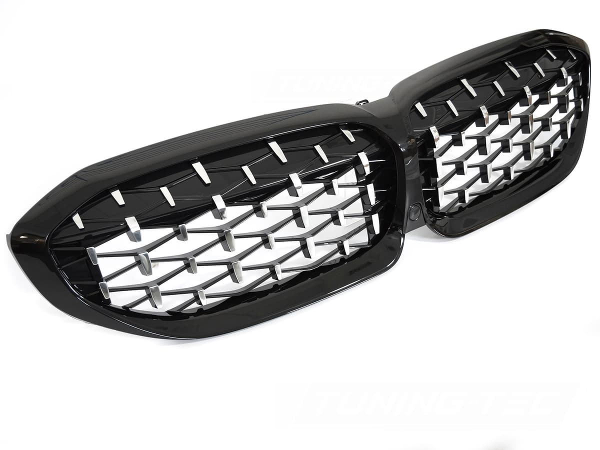 Predná maska BMW G20 / G21 19-22 Diamond Chrome Black