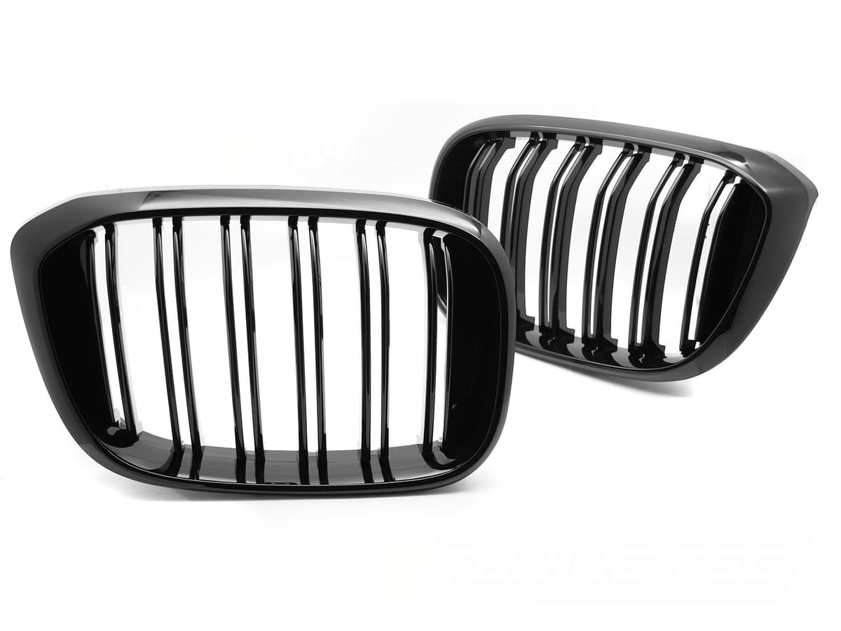 Predná maska BMW X3 G01 17-21 / X4 G02 18-21 Sport Glossy Black Double Bar