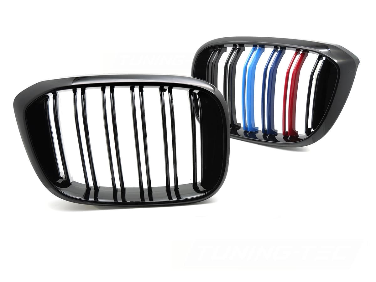 Predná maska BMW X3 G01 17-21 / X4 G02 18-21 Sport Black Tri-Colour Double Bar