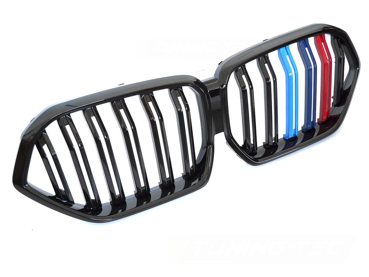 Predná maska BMW X6 G06 19-23 Sport Glossy Black Tri-Colour Double Bar