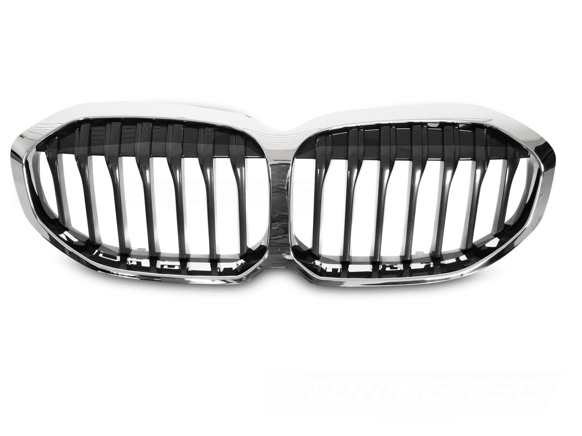 Front Grille BMW F40 19-24 Sport Chrome Black