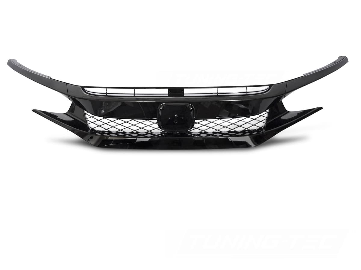 Predná maska Honda Civic X 16-21 SPORT Glossy Black