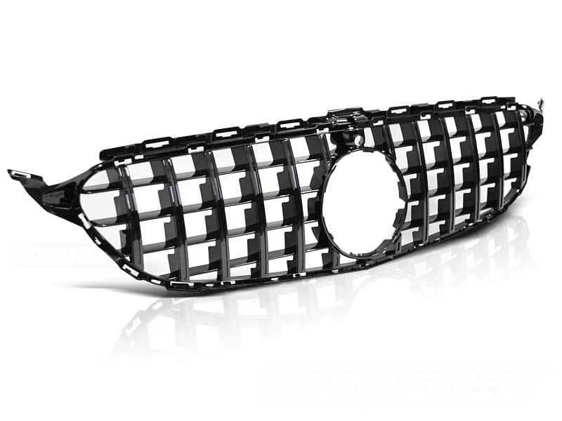 Predná maska Mercedes W205 14-18 Sport GT-R Look Glossy Black