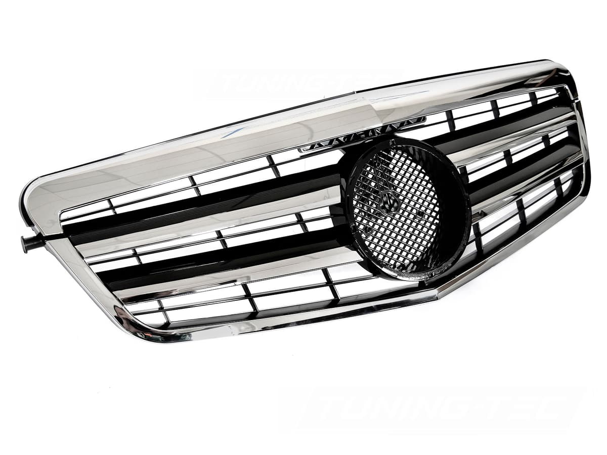 Predná maska Mercedes E-Class W212 / S212 09-13 CL Style Black-Chrome