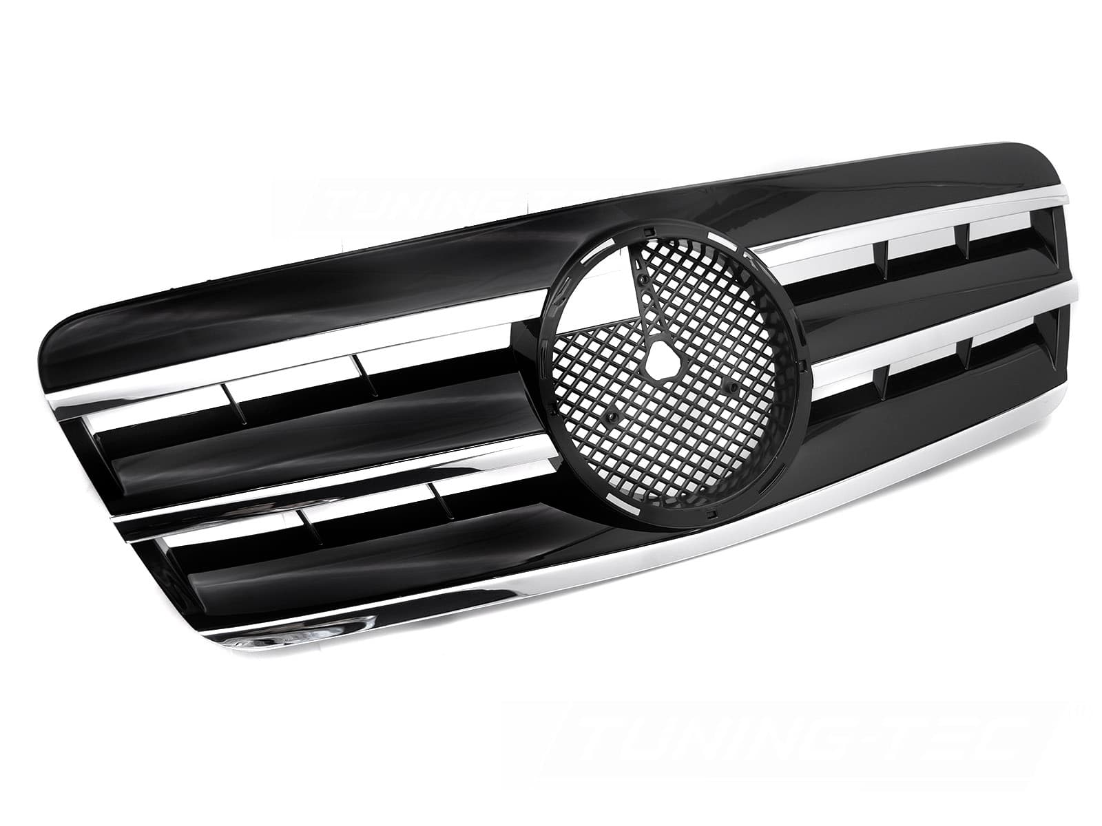 Predná maska Mercedes CLK W208 96-02 CL Style Black-Chrome