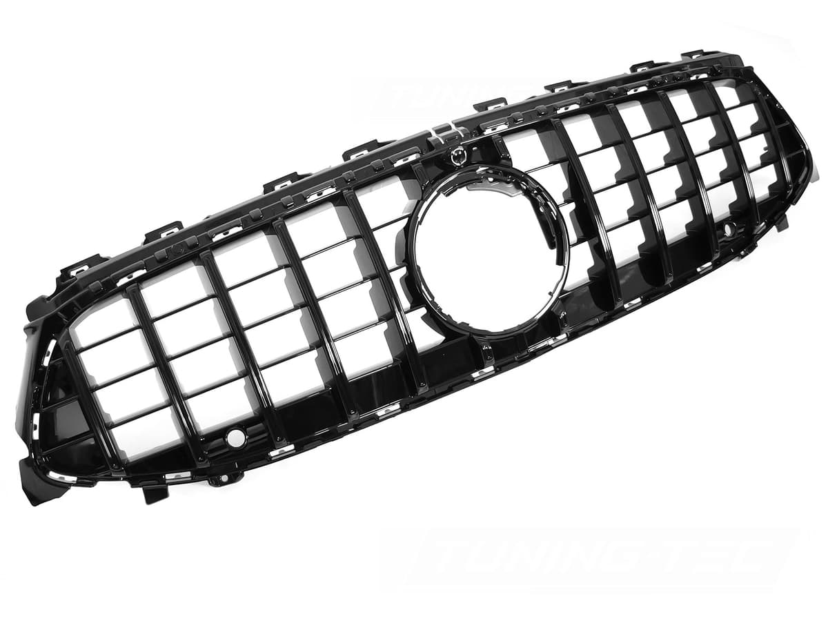 Predná maska Mercedes CLA W118 23-25 GT Style Glossy Black