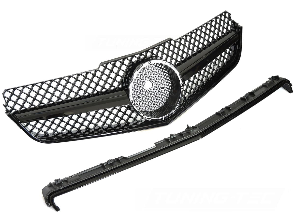 Predná maska Mercedes E-Class C207/A207 09-13 SL Style Glossy Black