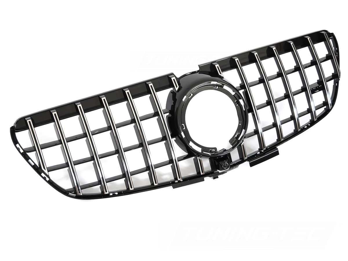 Predná maska Mercedes V-Class W447 20-23 GT Style Chrome-Black