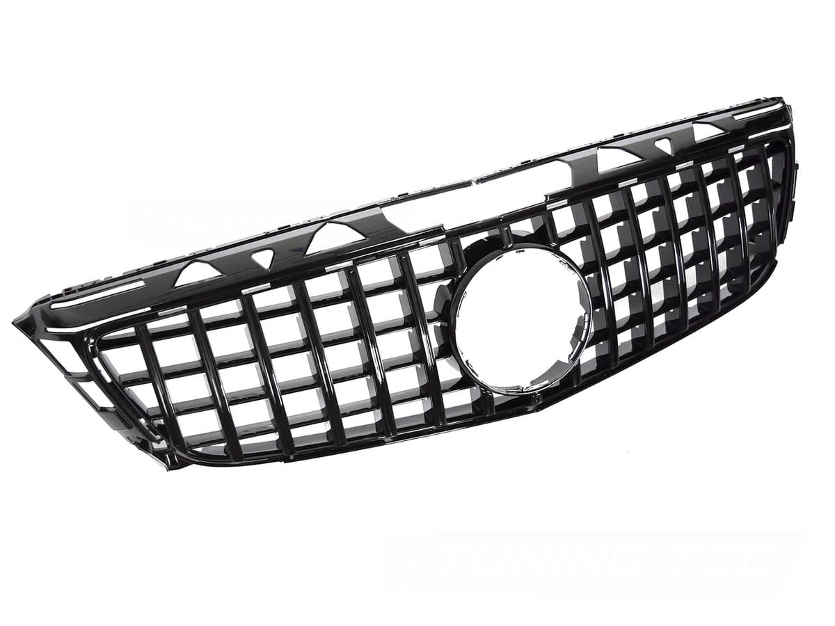 Predná maska Mercedes CLS C218 11-14 GT Style Glossy Black