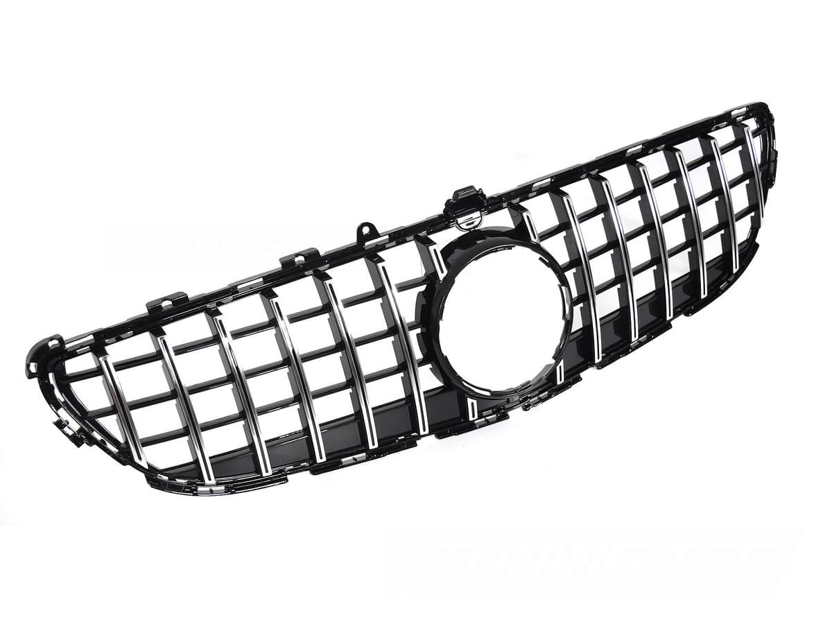 Predná maska Mercedes CLS C218 14-18 GT Style Black Chrome