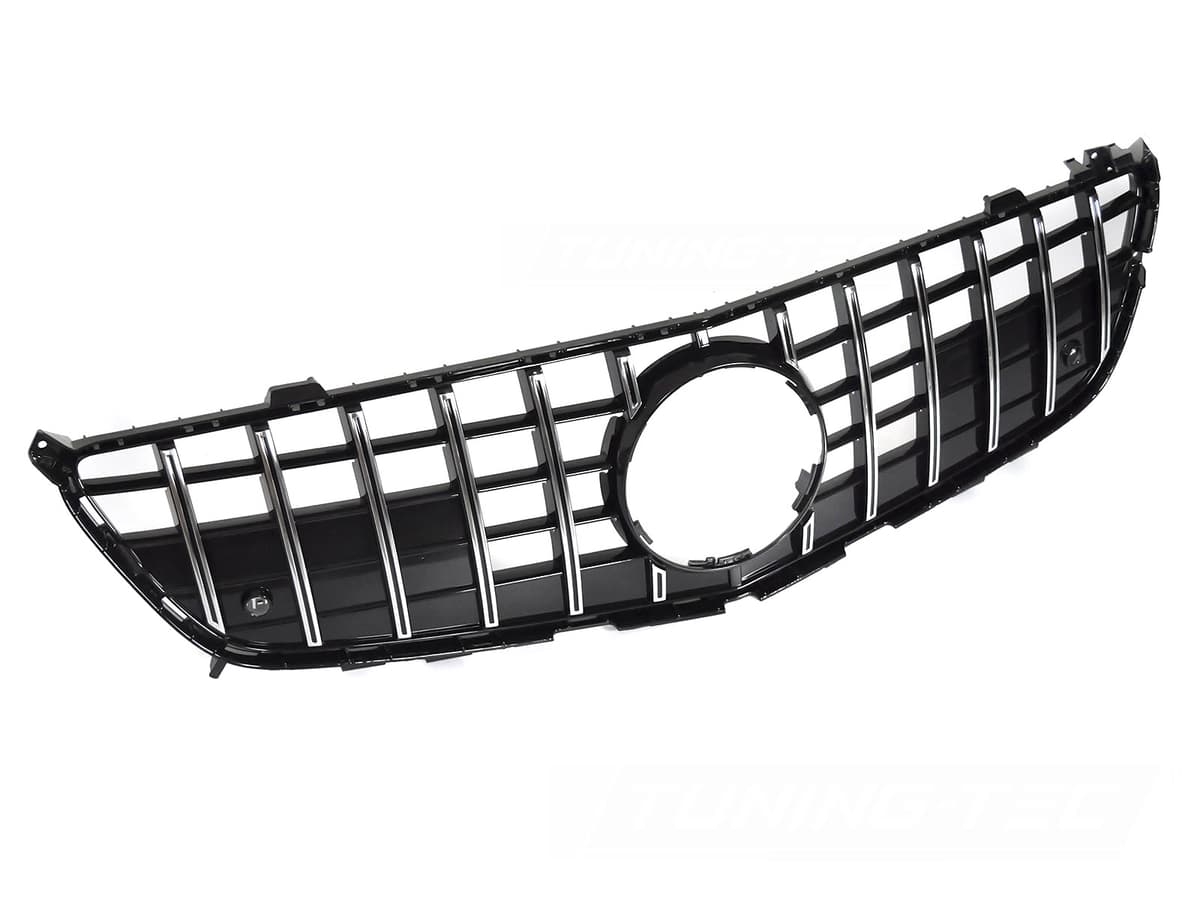 Predná maska Mercedes SL R231 11-16 GT Style Black Chrome