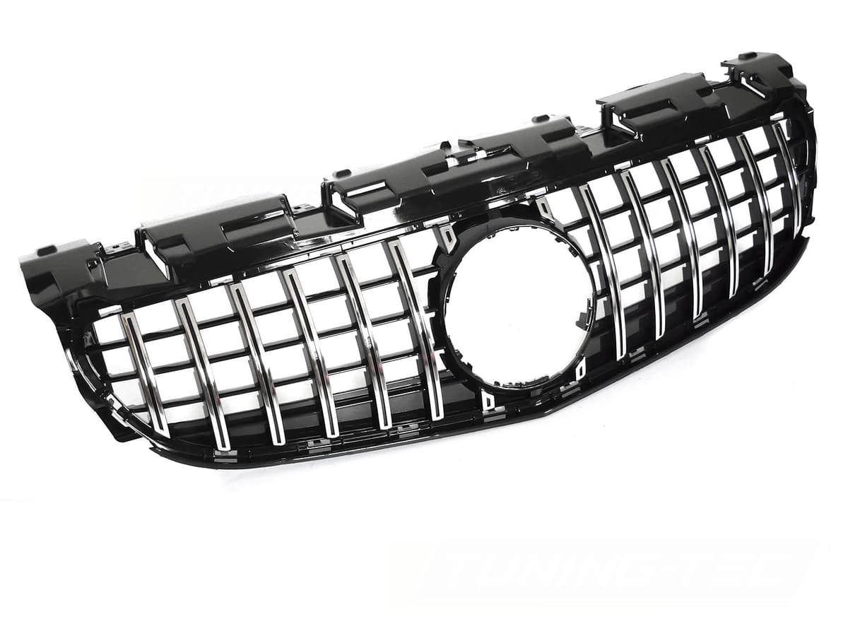 Predná maska Mercedes SLK R172 15-20 GT Style Sport Black Chrome