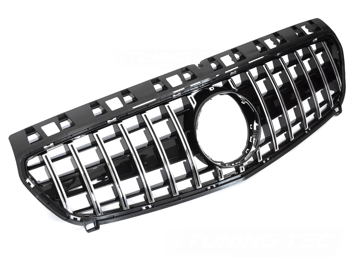 Predná maska Mercedes A-Klasa W176 12-15 GT Style Black Chrome