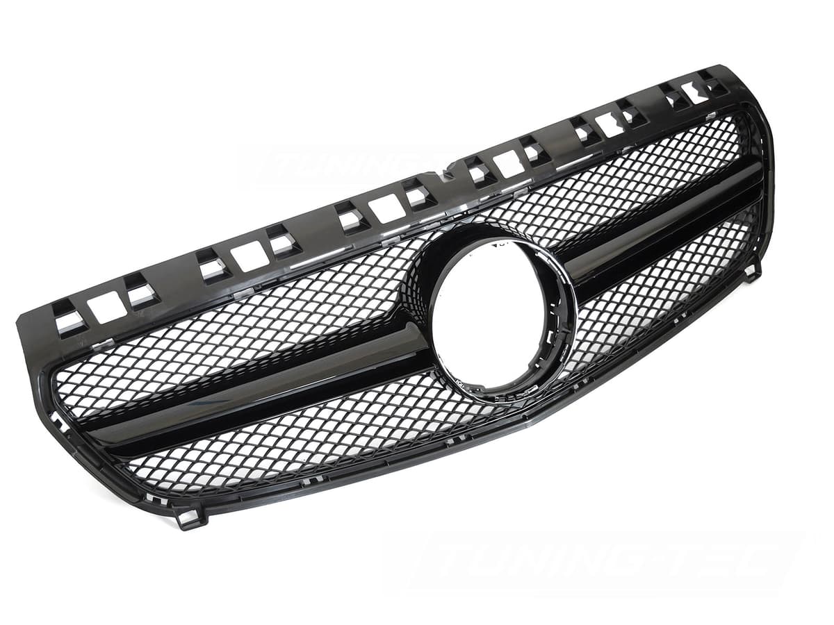 Predná maska Mercedes A-Klasa W176 12-15 Glossy Black