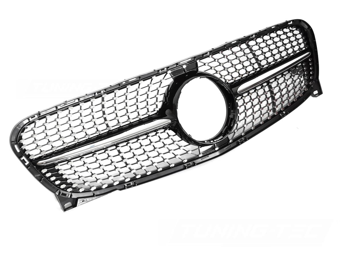 Predná maska Mercedes GLA X156 13-16 Diamond Black Chrome