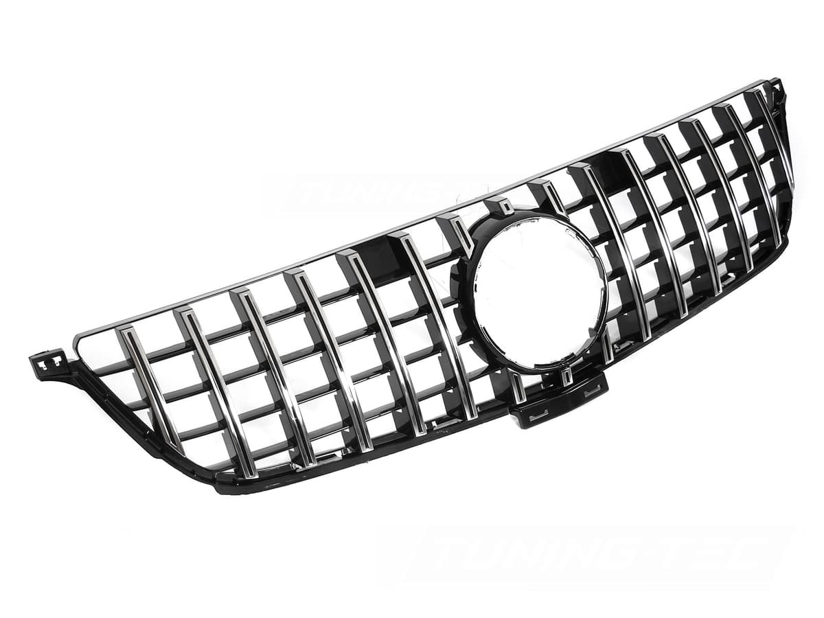 Predná maska Mercedes M-Class W166 11-15 Sport Black Chrome GT Style