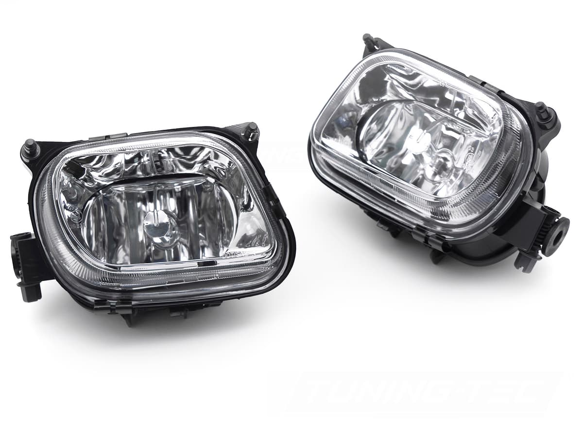Hmlové svetlá Mercedes E W210 95-99 / CLK A208 99-03 / CLK C208 97-02 / SLK R170 96-04 Clear