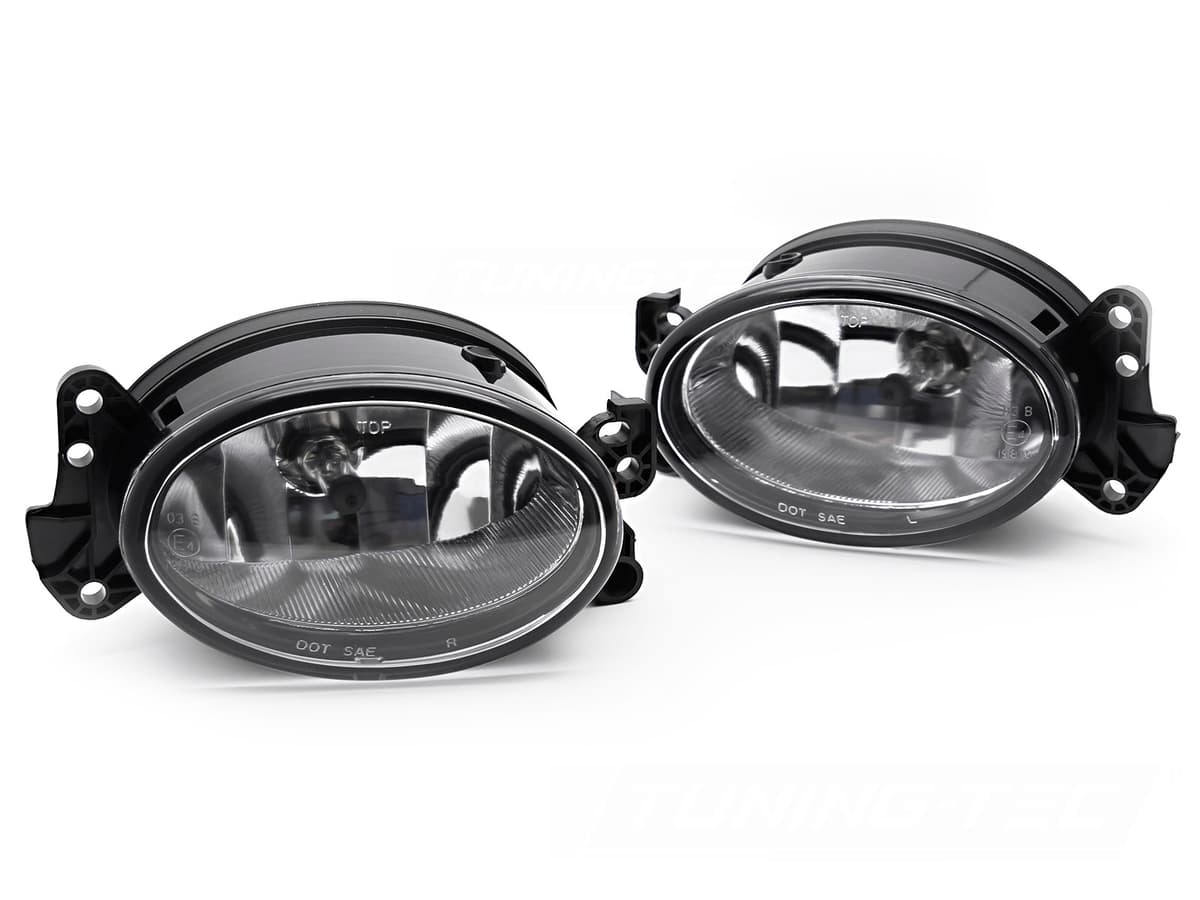 Hmlové svetlá Mercedes W204 / W209 / W211 / W463 / W164 / R251 / W251 / X164 / C219 / W169 Clear