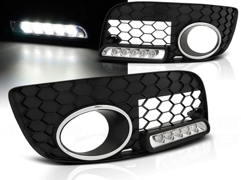Rámčeky hmloviek Sport LED VW Golf 5