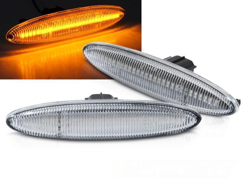Bočné smerovky Lexus IS II 06-10 White LED SEQ