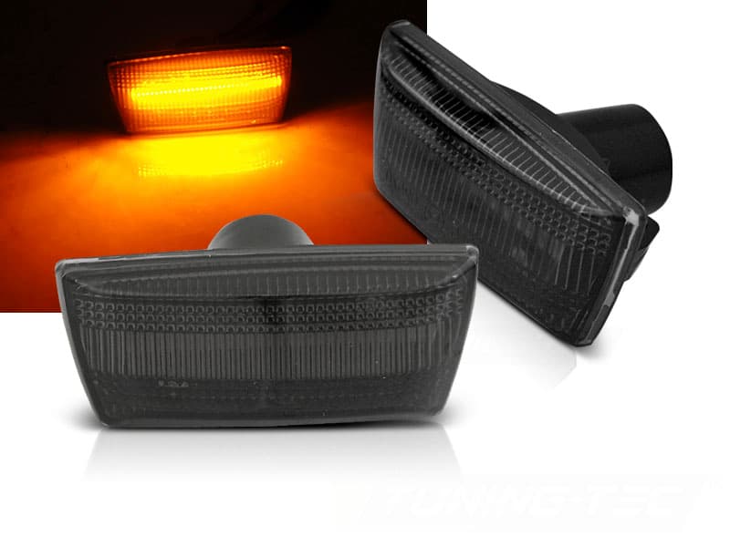 Bočné smerovky Opel Astra H / Corsa D / Insignia / Zafira B Smoke LED Sequential