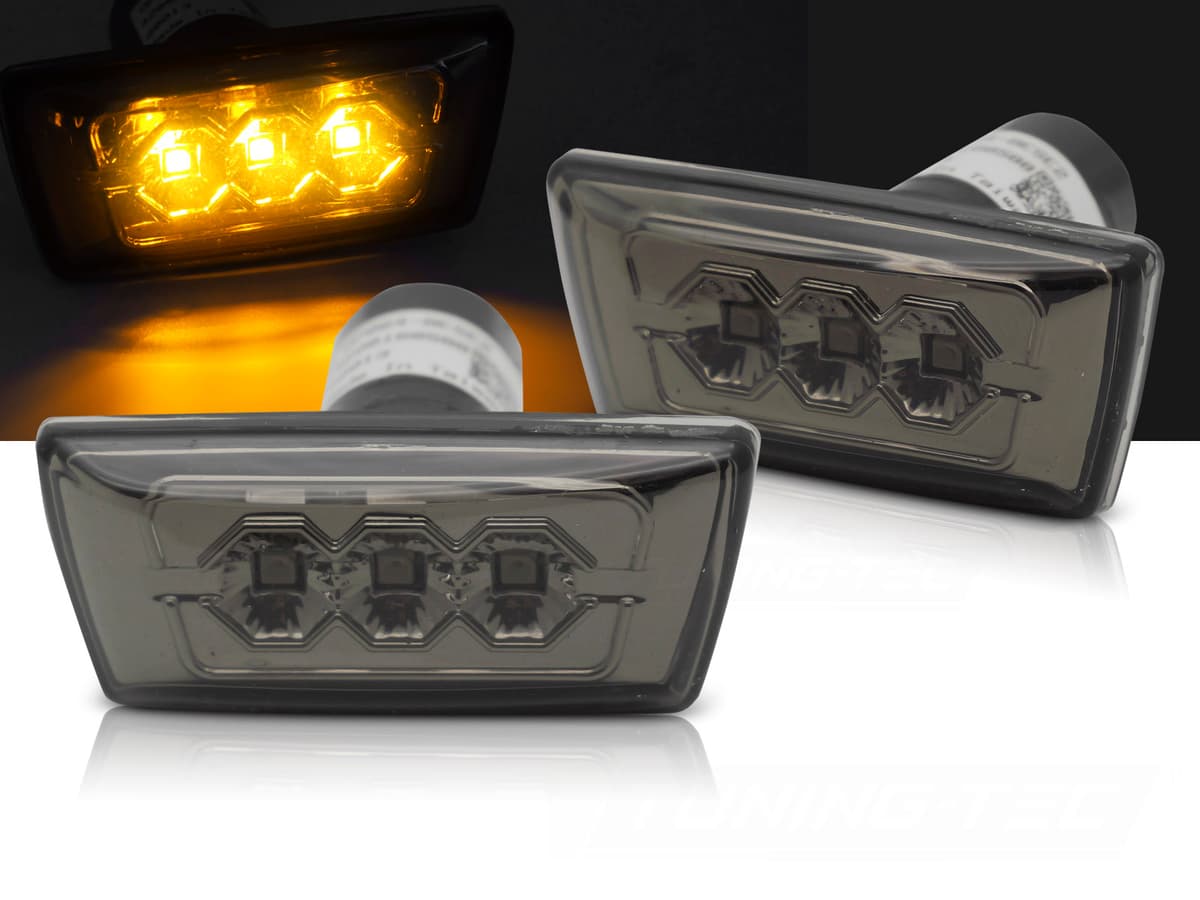 Bočné smerovky Opel Astra H / Corsa D / Insignia / Zafira B Smoke LED Dynamic