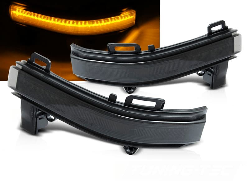 Bočné smerovky do zrkadla VW Crafter 17- Smoke LED Sequential
