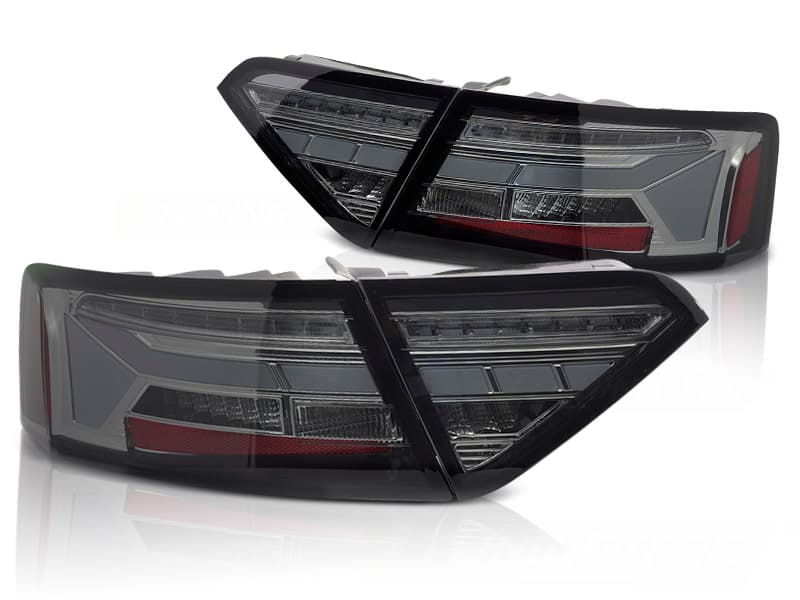 Zadné LED BAR svetlá Audi A5 8T 11-16 Smoke