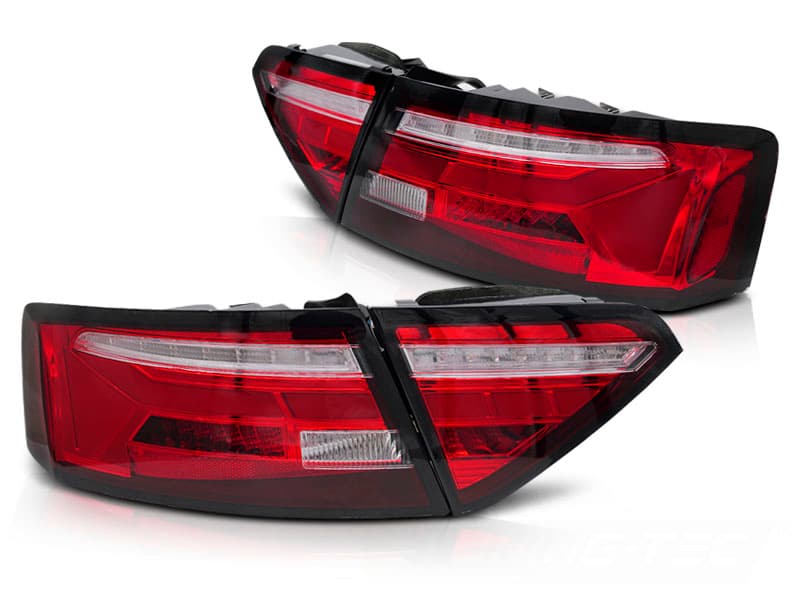 Zadné LED BAR svetlá Audi A5 8T 11-16 Red White
