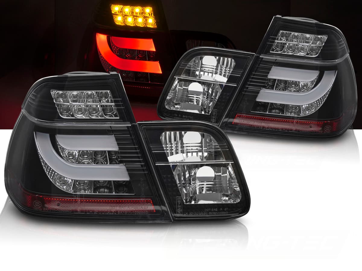 Zadné LED svetlá BMW E46 Sedan 98-01 Black