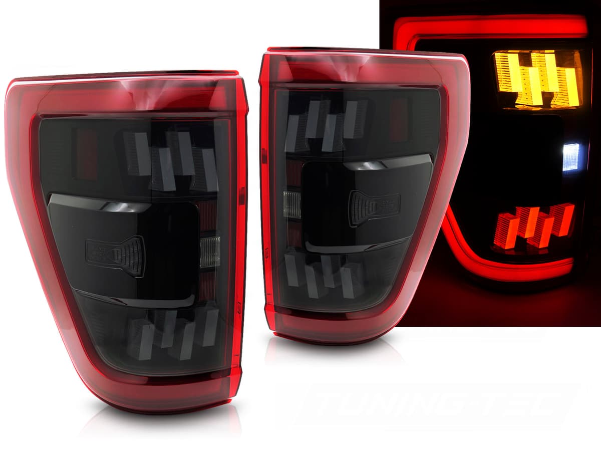 Zadné Full LED svetlá Ford F-150 20-23 Red