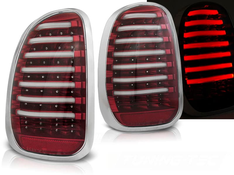 Zadné LED BAR svetlá Mini Countryman R60 10-14 Red White