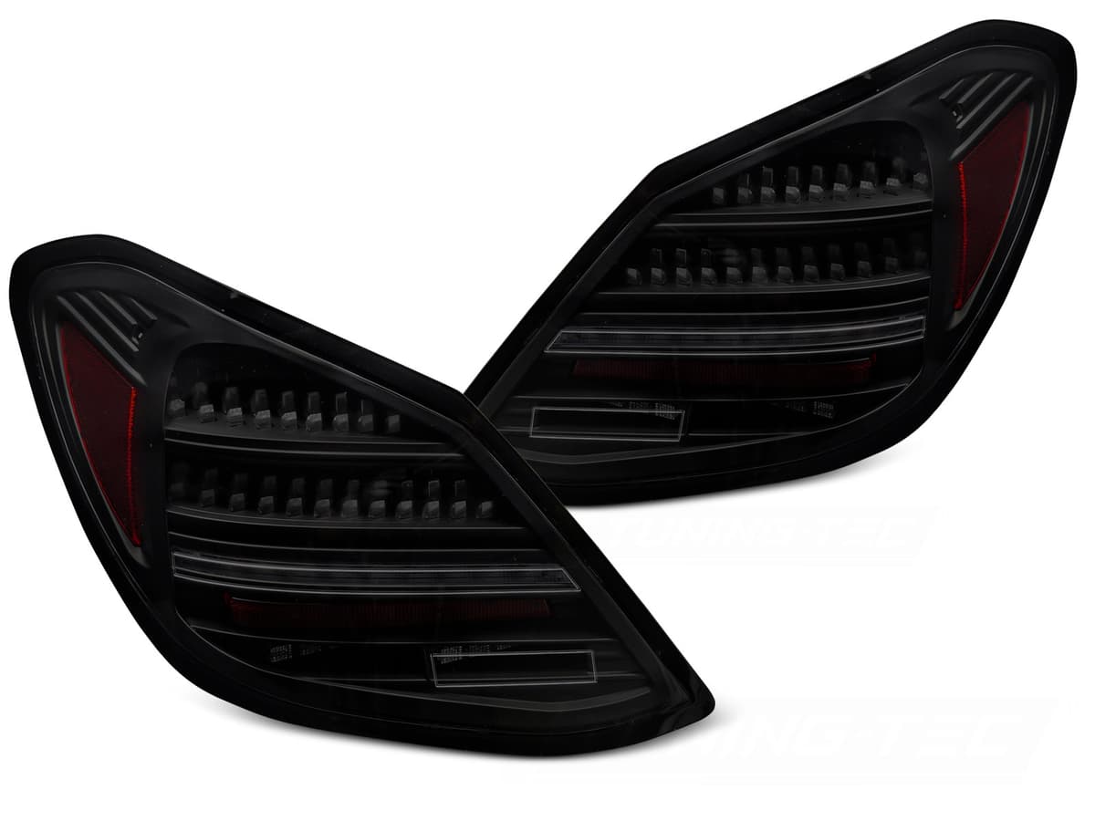 Tail lights Mercedes C-Class W205 14-21 LED Smoke SEQ