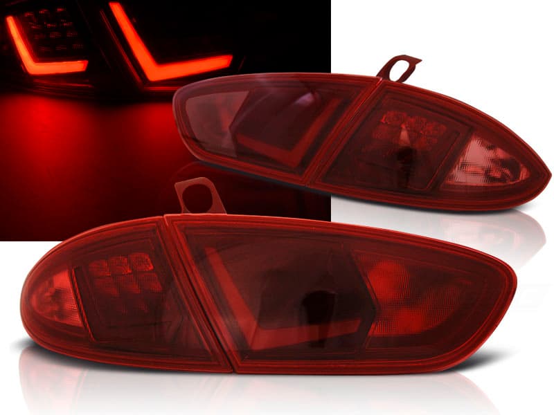 Zadné LED BAR svetlá Seat Leon 1P 09-12 Red