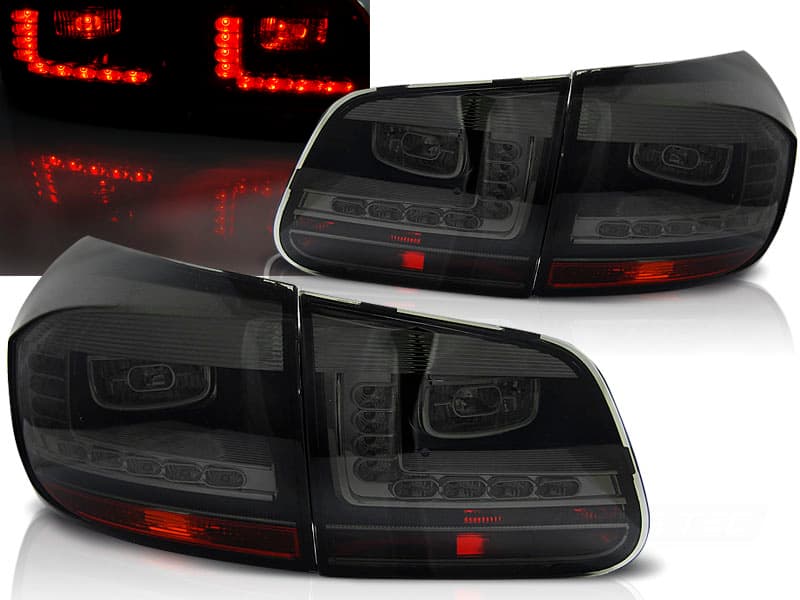 Zadné LED svetlá VW Tiguan I 11-15 Smoke