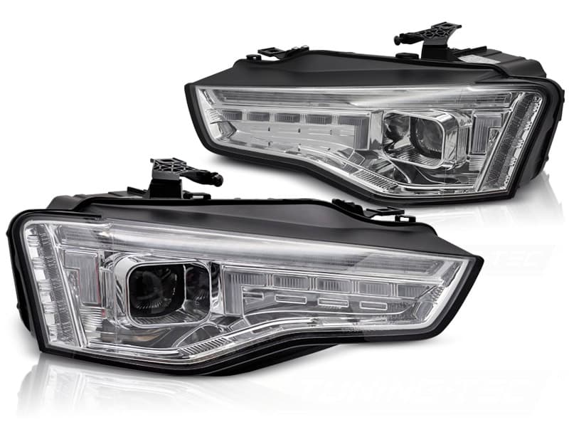 Predné Full LED svetlá Audi A5 8T 11-16 DRL Chrome
