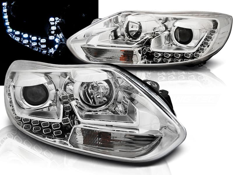 Predné svetlá Ford Focus III 11-14 Daylight Chrome