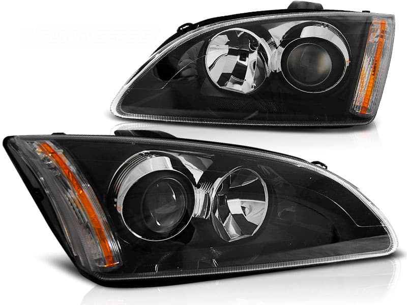 Predné svetlá Ford Focus II 04-08 Black