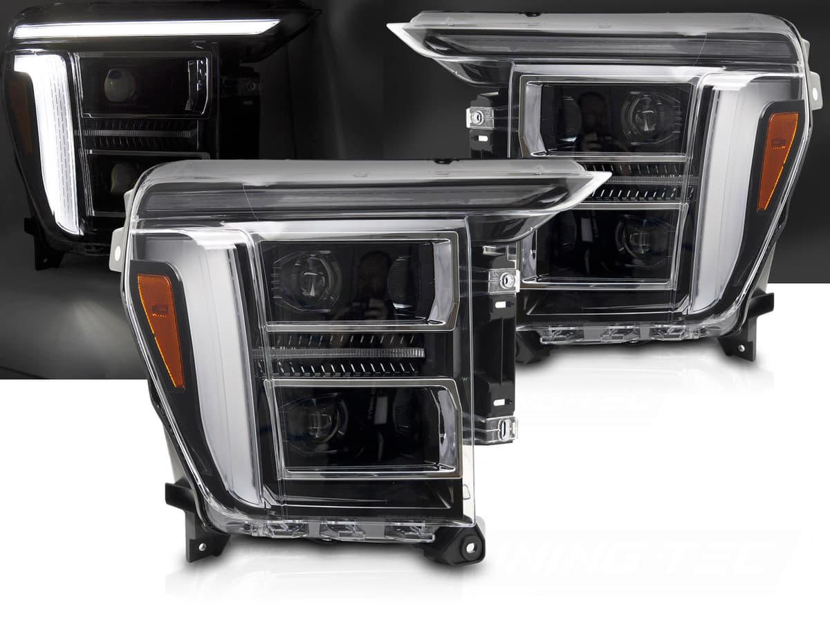 Predné Full LED svetlá Ford F-150 20-23 DRL