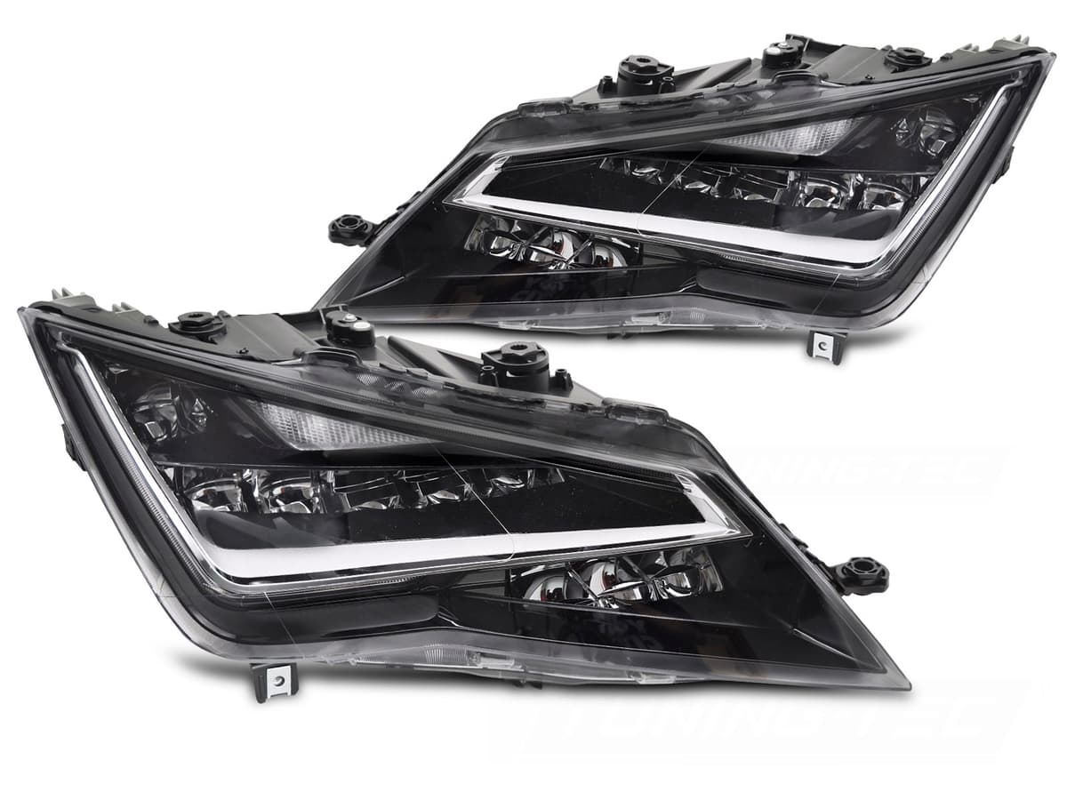 Predné Full LED svetlá Seat Leon III 5F 12-16 DRL