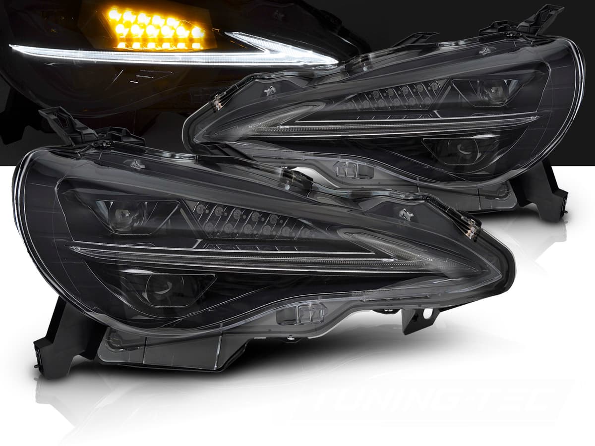 Predné LED svetlá Toyota GT86 / Subaru BRZ 12-21 DRL