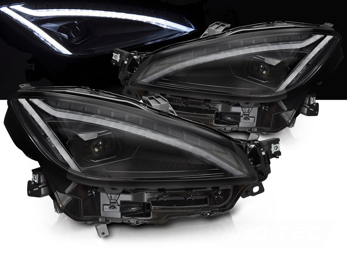 Predné Full LED svetlá Toyota GR86 21- DRL Black