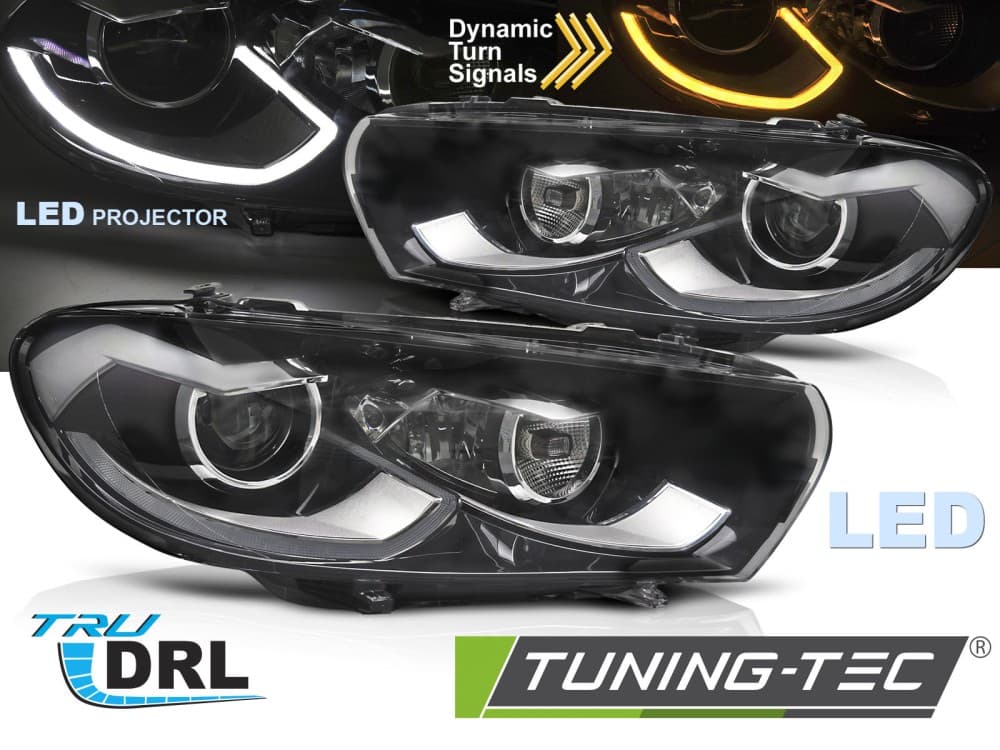 Predné LED svetlá Volkswagen Scirocco III 08-14 DRL