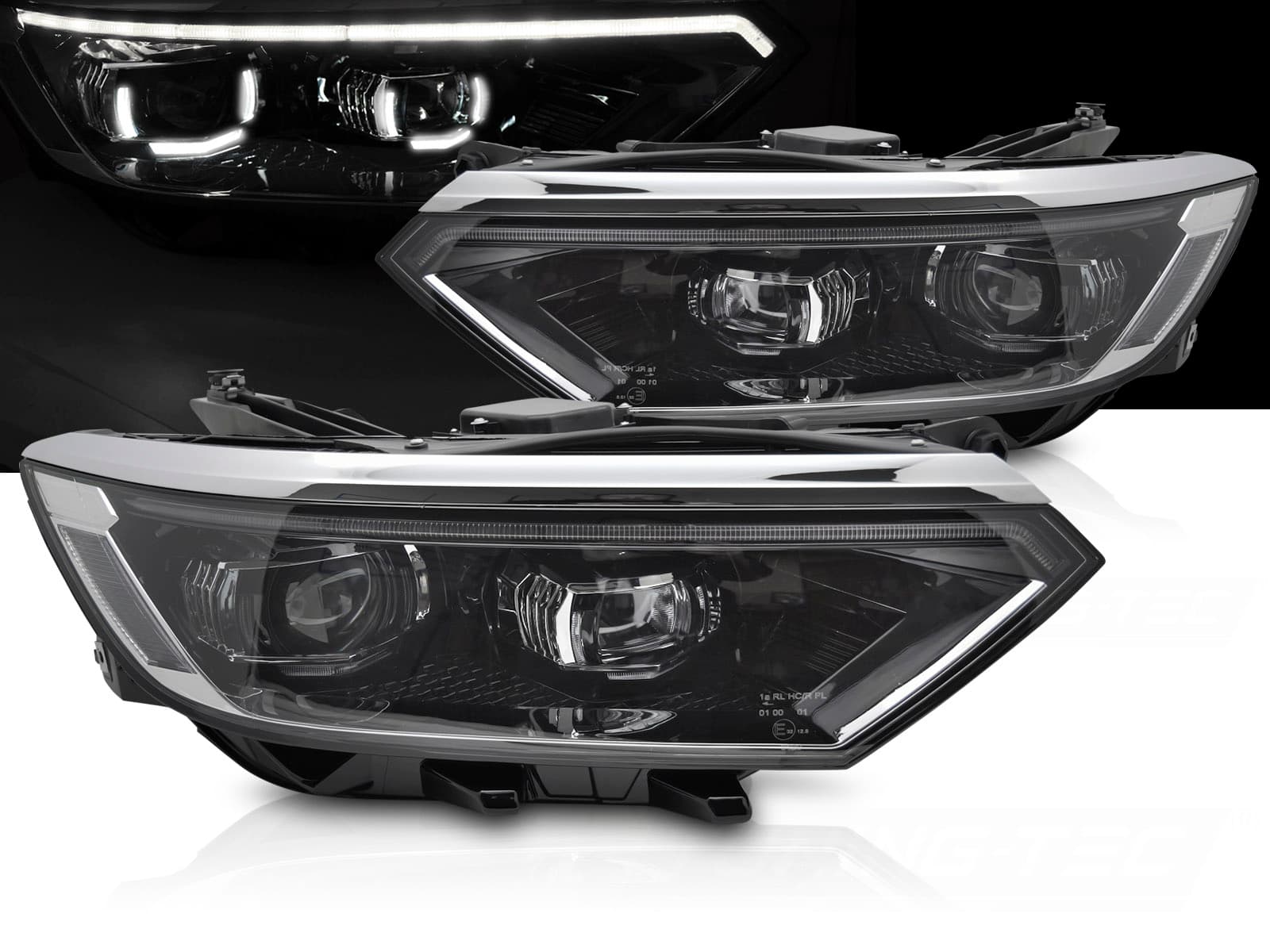 Predné Full LED svetlá Volkswagen Passat B8 14-19 SEQ DRL (variant)