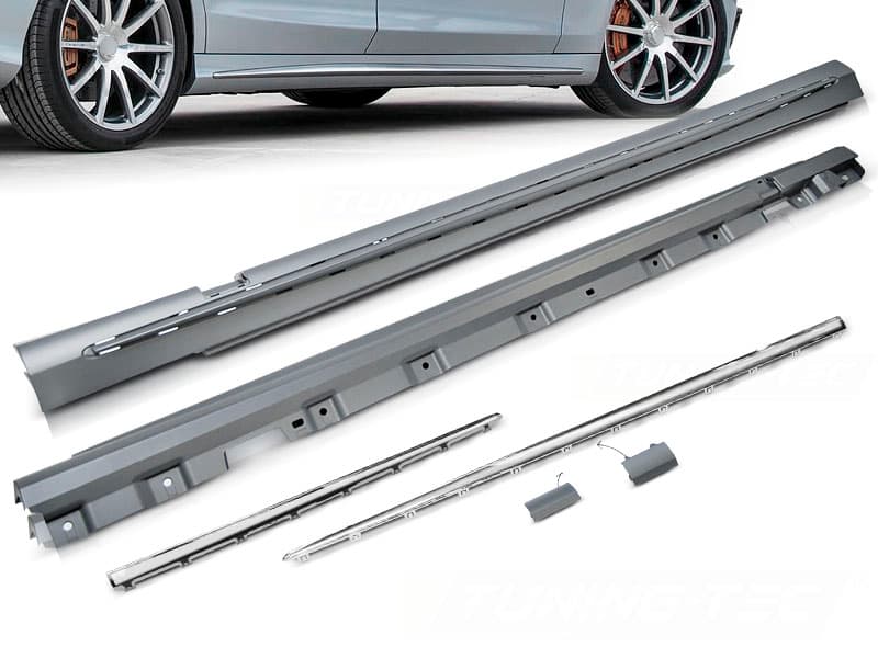 Prahy Mercedes S-Klasa W222 13-18 Sport Chrome Long Version