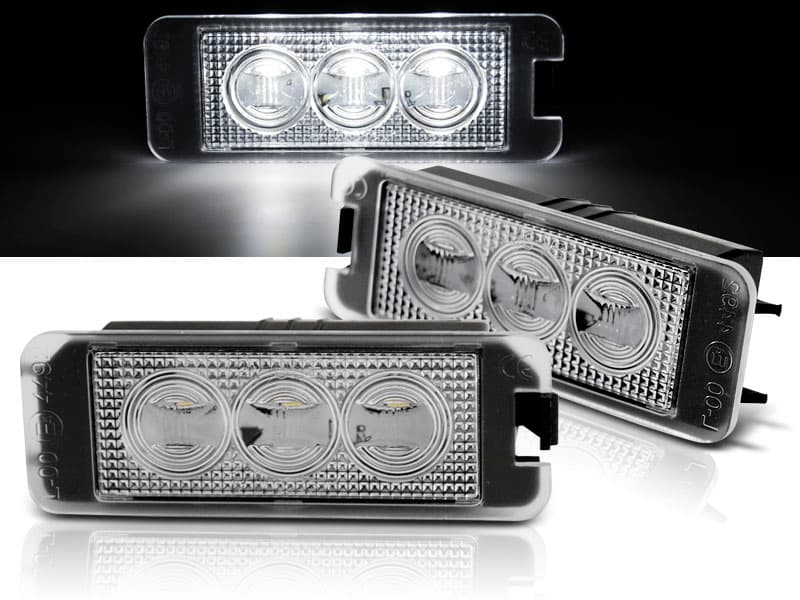 LED osvetlenie ŠPZ VW Golf IV/V/VI/VII, Passat B6, Passat CC, Scirocco 3xLED