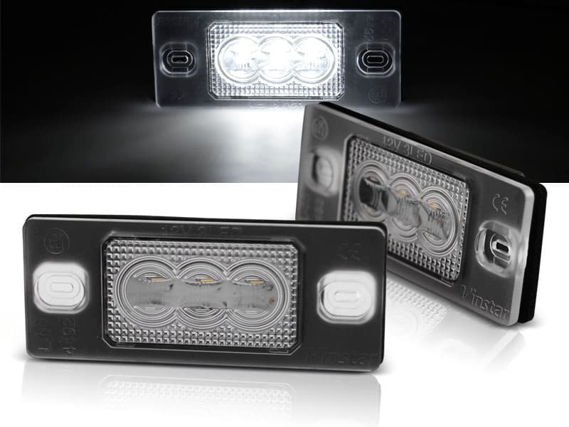 LED osvetlenie ŠPZ VW Tiguan / Touareg / Golf V Variant / Porsche Cayenne 3xLED s Canbus